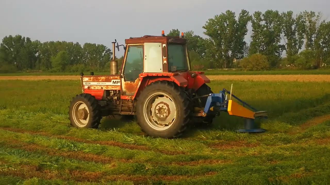 Massey ferguson 1014-κοπη τριφυλλιου 2022