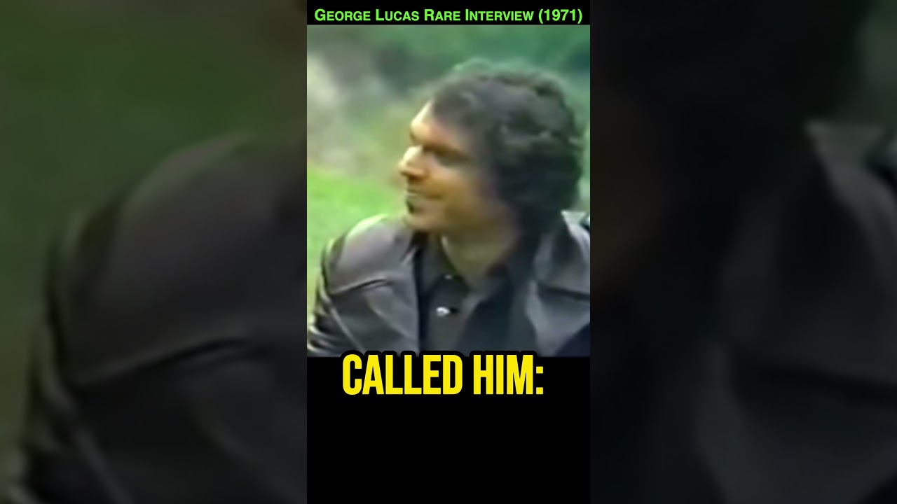 George Lucas RARE interview: He said WHAT?? #starwars #shorts