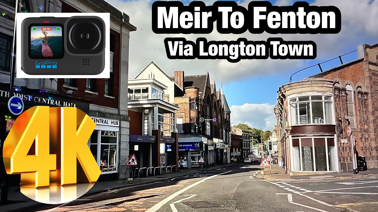 MEIR TO FENTON VIA LONGTON TOWN STAFFORDSHIRE