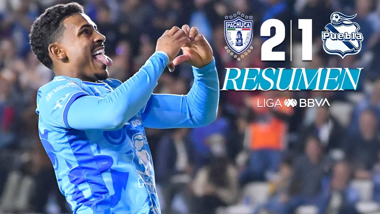 PACHUCA 2-1 PUEBLA J9 | Golazos y remontada de los Tuzos | Clausura 2025