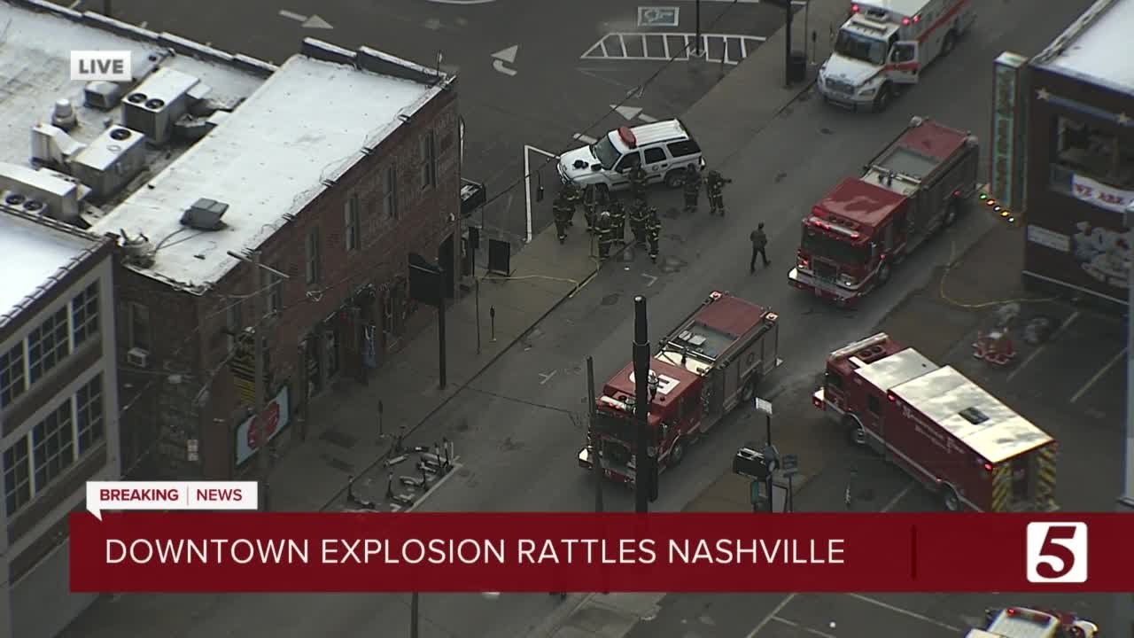 Metro police say vehicle explosion downtown Nashville was 'intentional'