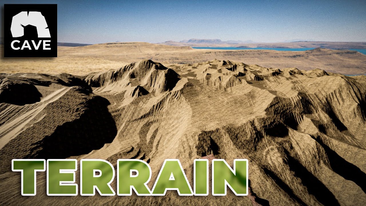 New TERRAIN SYSTEM in Cave Engine 1.2 (Tutorial)