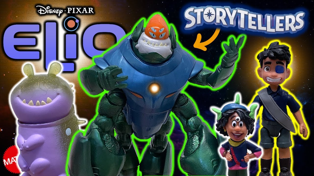 Disney Pixar ELIO - Pack de Figuras STORYTELLERS de Mattel (2025) - TOY SHOTS