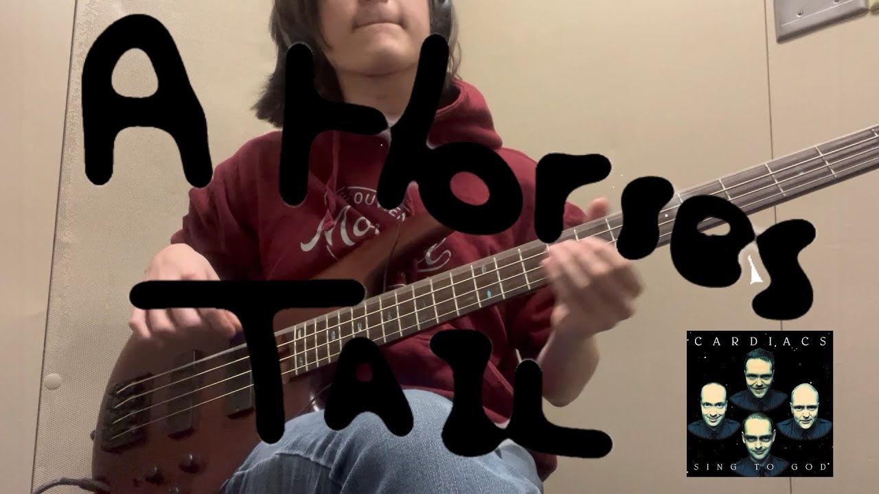 Cardiacs - A Horse's Tail (Bass cover + tab)