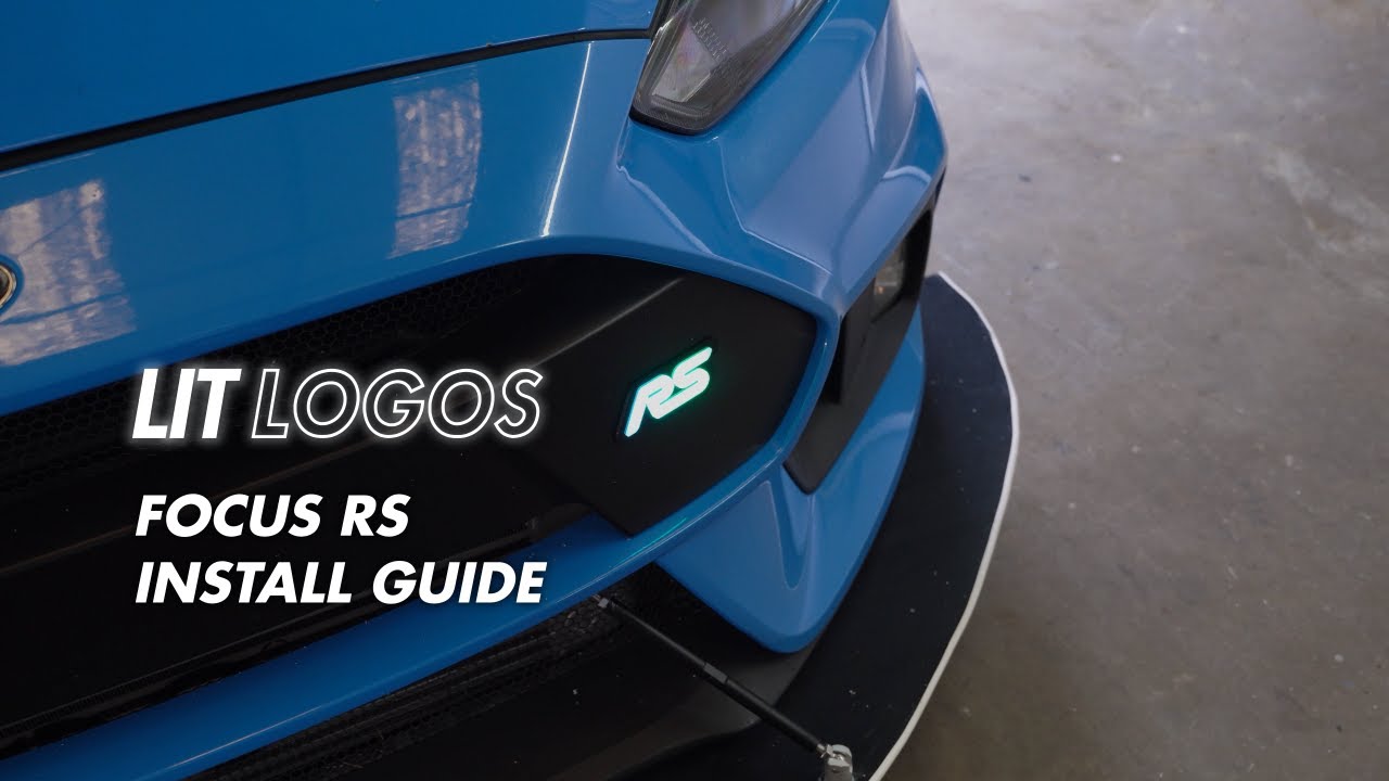 Lit Logos Focus RS Install 2016-2018