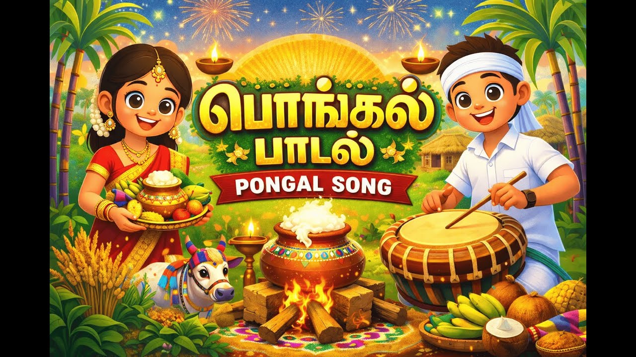 பொங்கல் பாடல் | Pongal Song | பொங்கலோ பொங்கல் | Peppy Peanut
