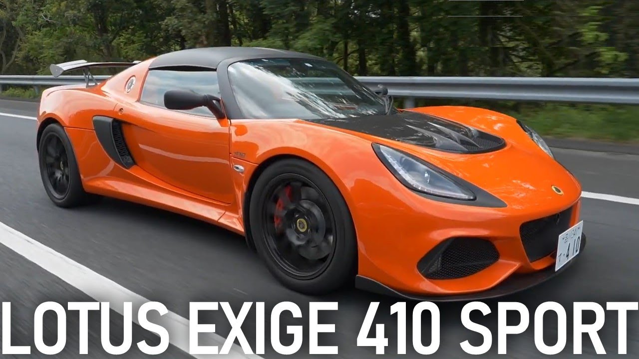 Lotus Exige Sport 410 Full Review - A race car for the streets, making 416ps from a 3.5 liter V6.