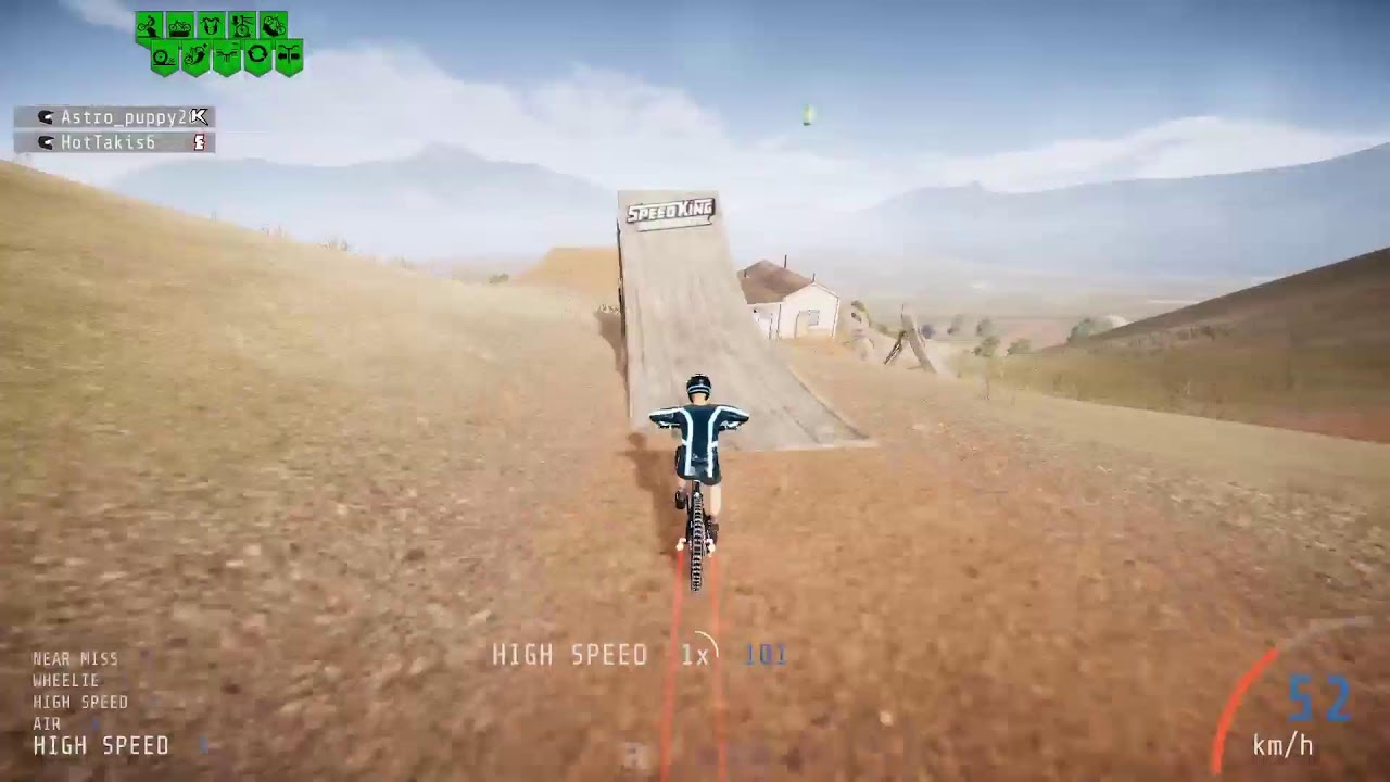 Finishing big air compound Descenders