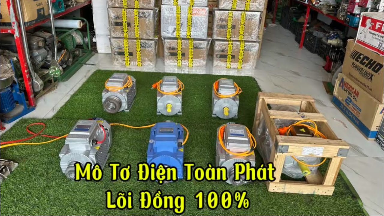 MÔ TƠ ĐIỆN TOÀN PHÁT LÕI ĐỒNG 100% . BẢO HÀNH 6 THÁNG.