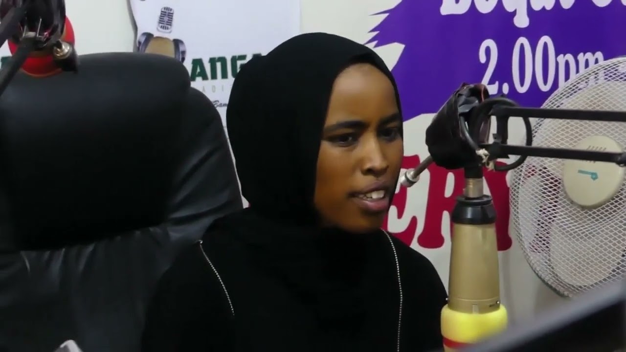 Sahawa holds first interview as an artist with Angaaf Radio