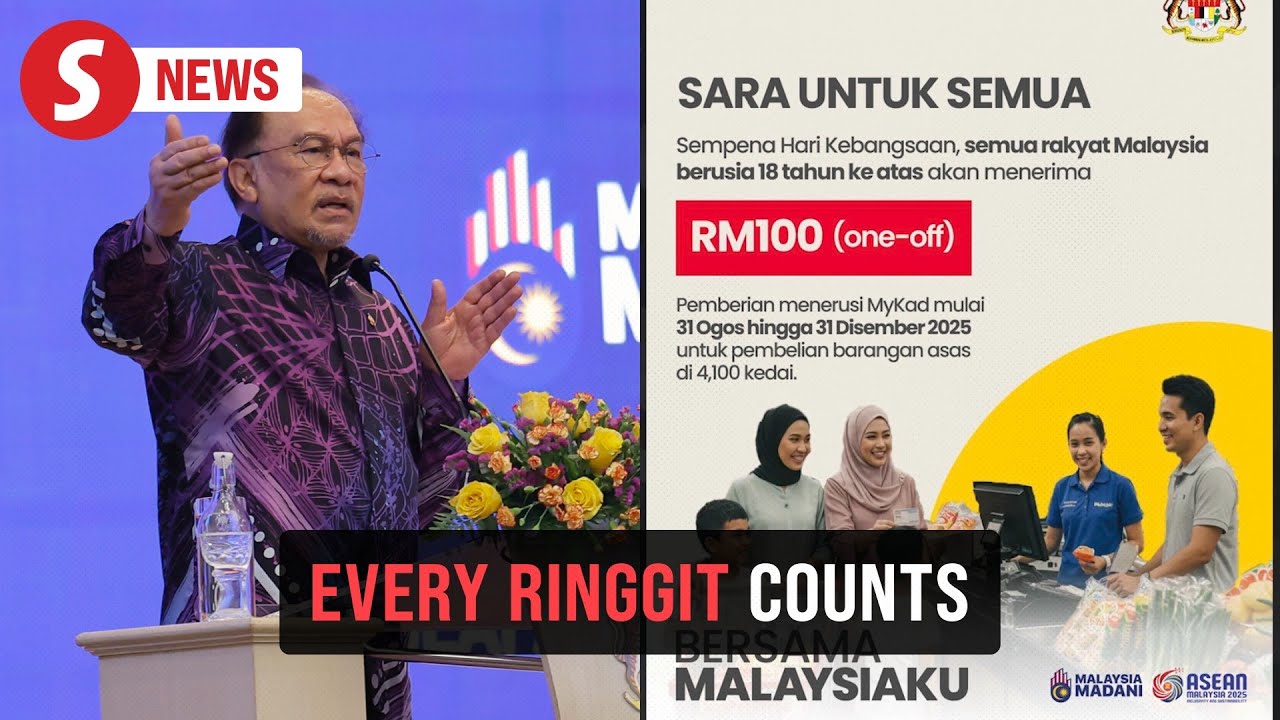 Don't belittle RM100 cash aid under Sara, says Anwar