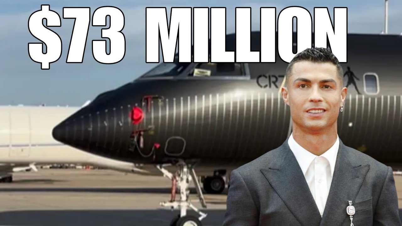Cristiano Ronaldo unveils new private jet worth $73 million