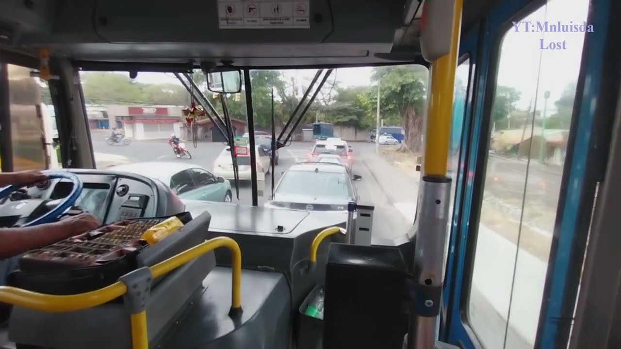 Ruta urbana en bus | Alajuela → INVU Las Cañas (Costa Rica)🚍🌤️