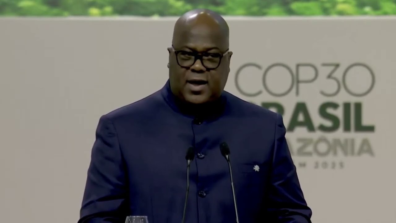 COP30 L'essentiel du Discours de Félix Antoine TSHISEKEDI