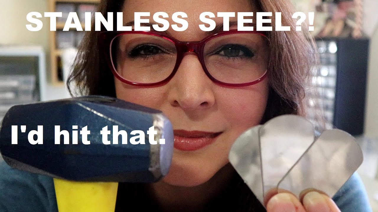 How I Hand Stamp Stainless Steel