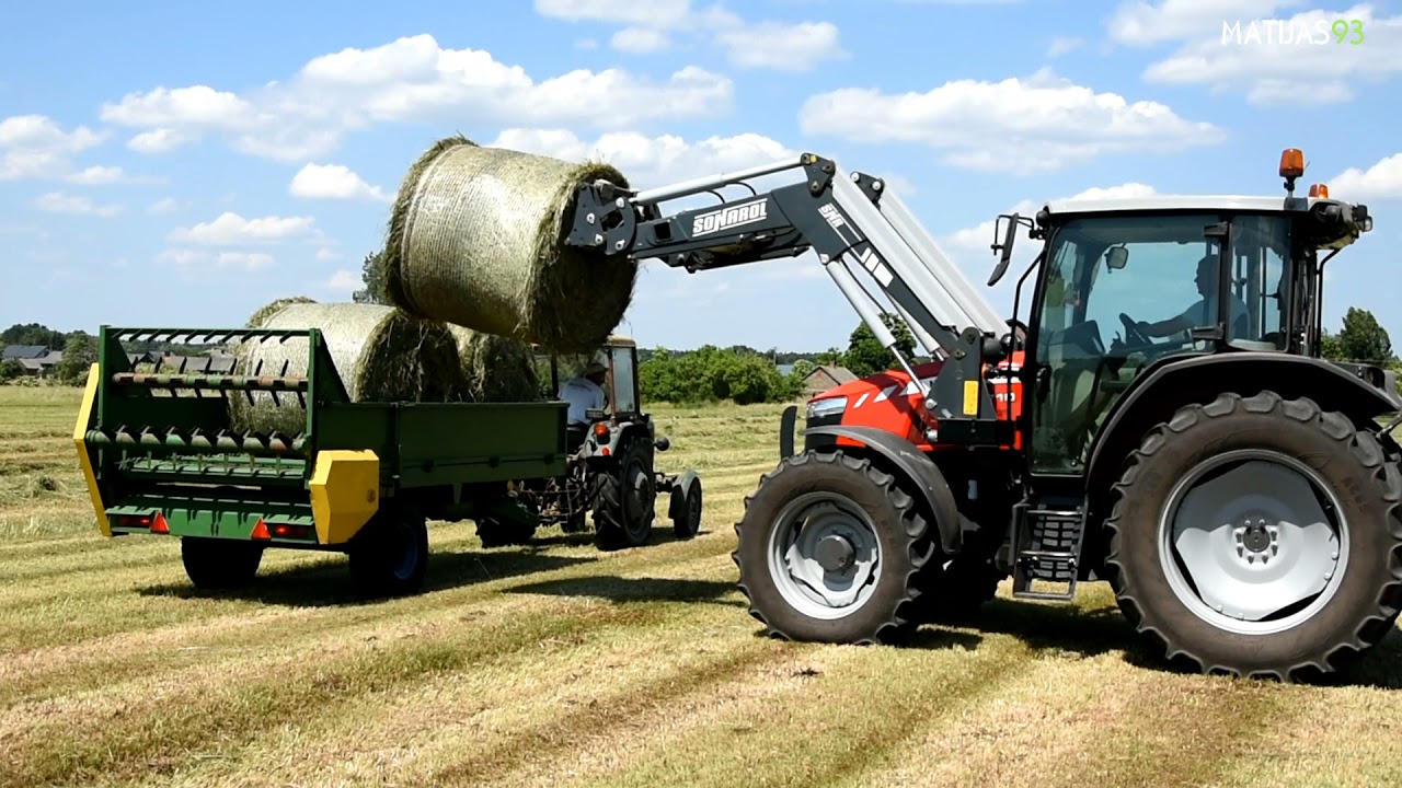 Sianokiszonka 2021 [Massey Ferguson 5710 Dyna4 + inne]