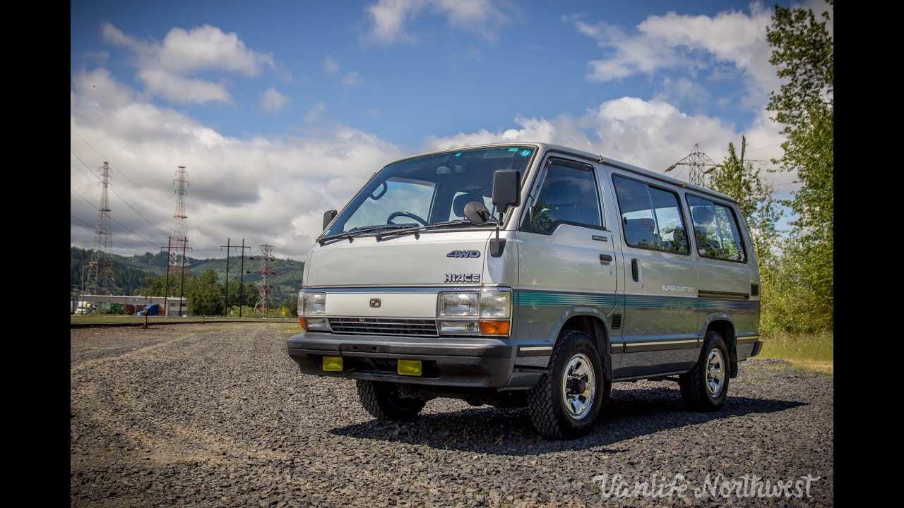 SALE REVIEW: 1989 Toyota HIACE Super Custom 4wd JDM Van // by VANLIFE NORTHWEST