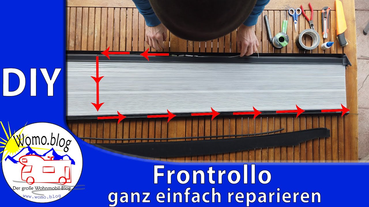 Frontrollo ganz einfach reparieren - DIY