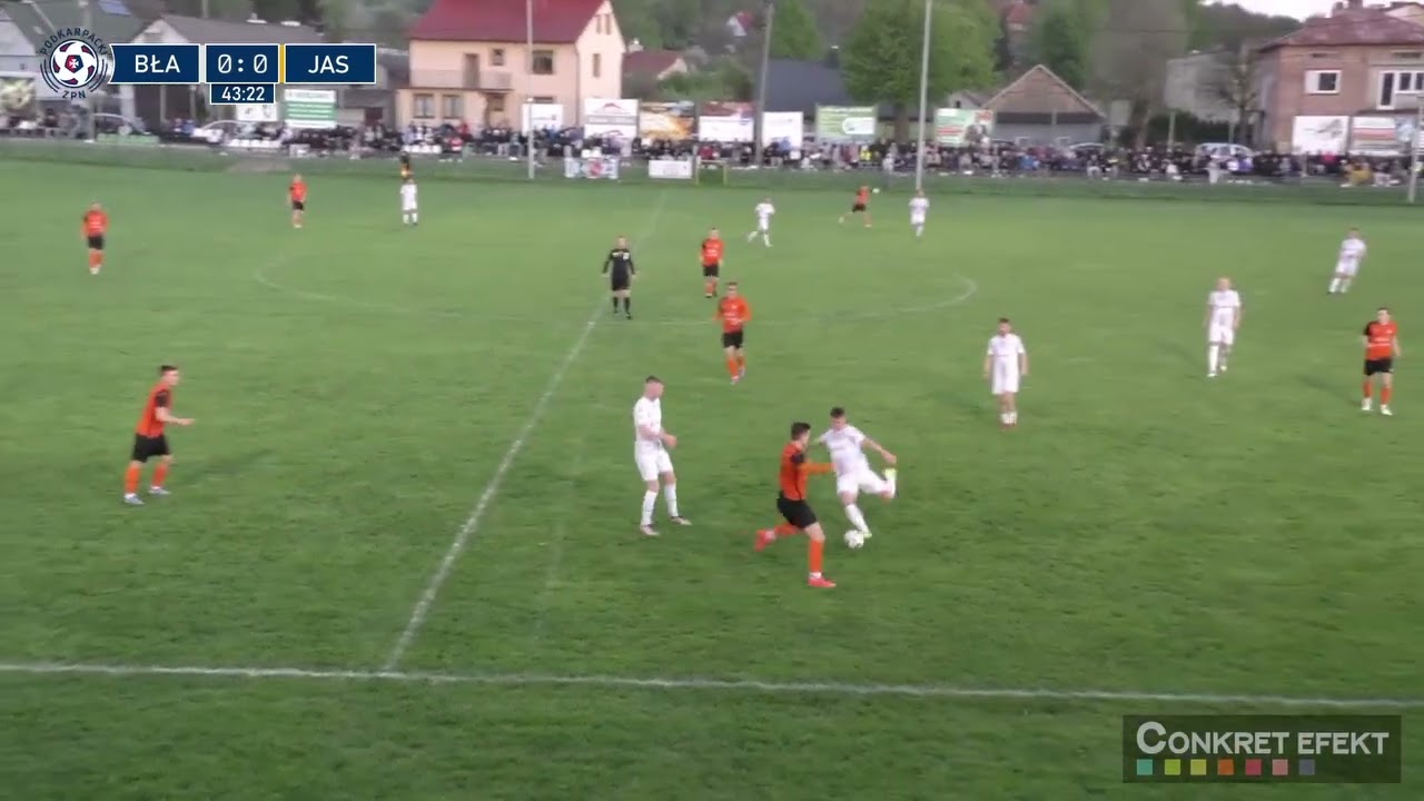 BŁAŻOWIANKA BŁAŻOWA - LKS JASIONKA [SKRÓT MECZU] | Klasa O Rzeszów #live