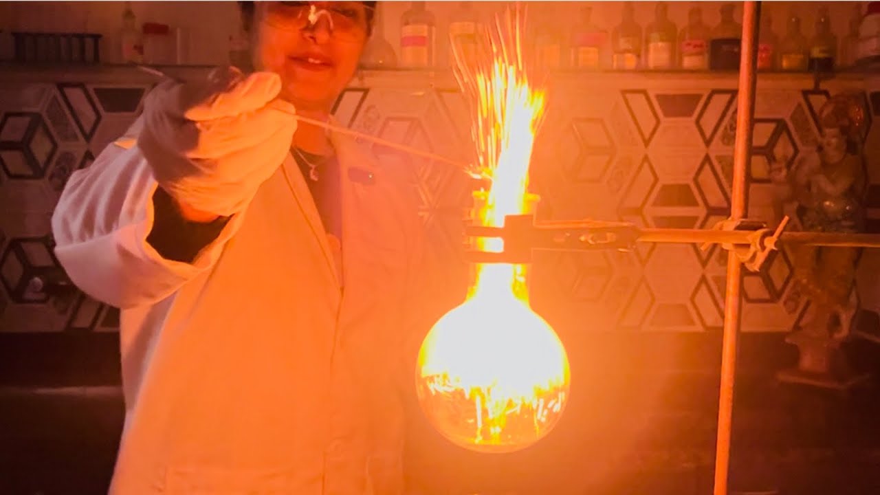 Fireflies in a Flask ✨ | Magical Chemiluminescence Reaction