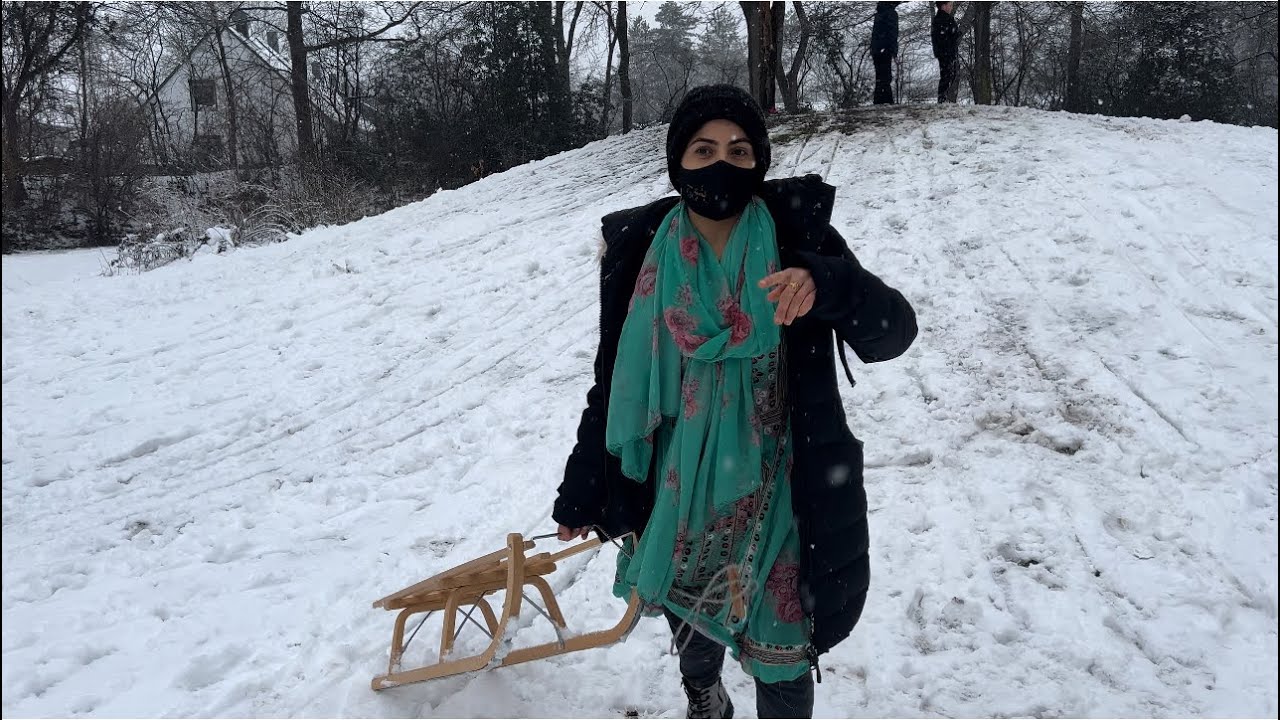 ||Enjoying Snow ❄️ with My Family ||Barfe Maza zoragae sak vsh ey||Baloch Family Vlog||