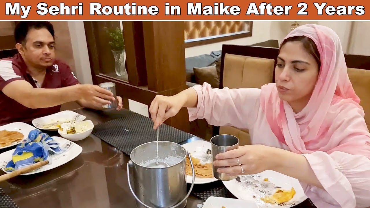 My Sehri Routine in Maike After 2 Years | Ramadan Sehri Kitchen Routine | Life With Amna