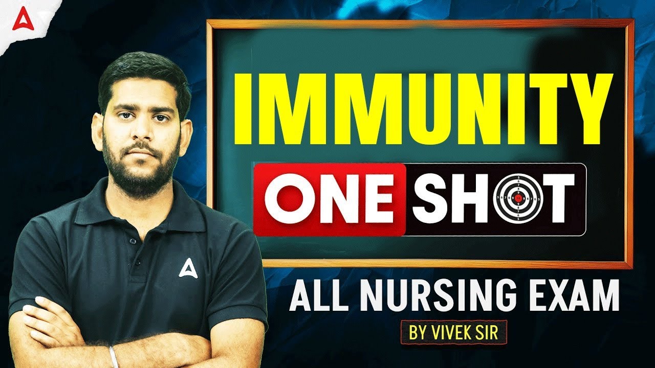 Immunity Nursing in One Shot | All Nursing Exams | Immunity Theory Lecture | #Immunity Nursing Class