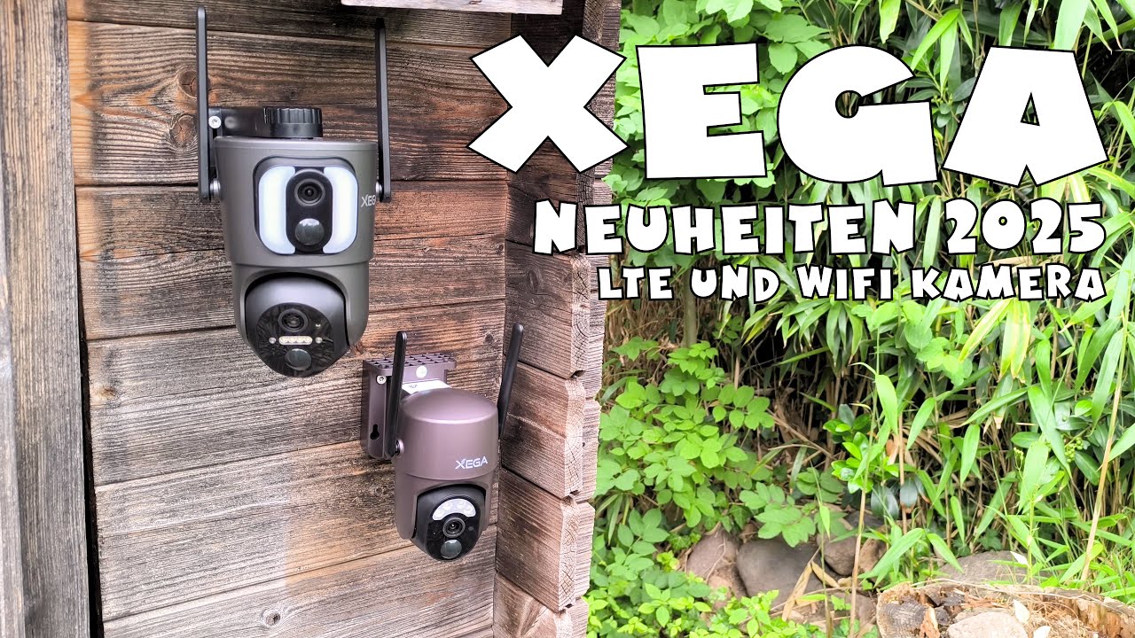 Xega Security News 2025: XG-08-4G LTE + RBXS50 Wifi Überwachungskameras