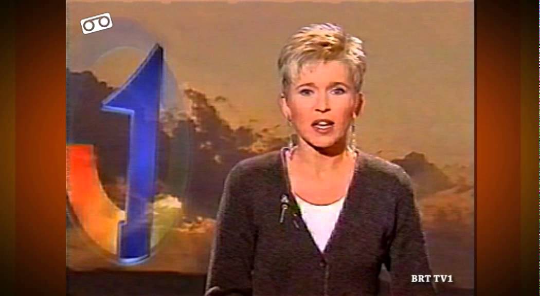 BRT TV1 Leader + Andrea Croonenberghs (1993)