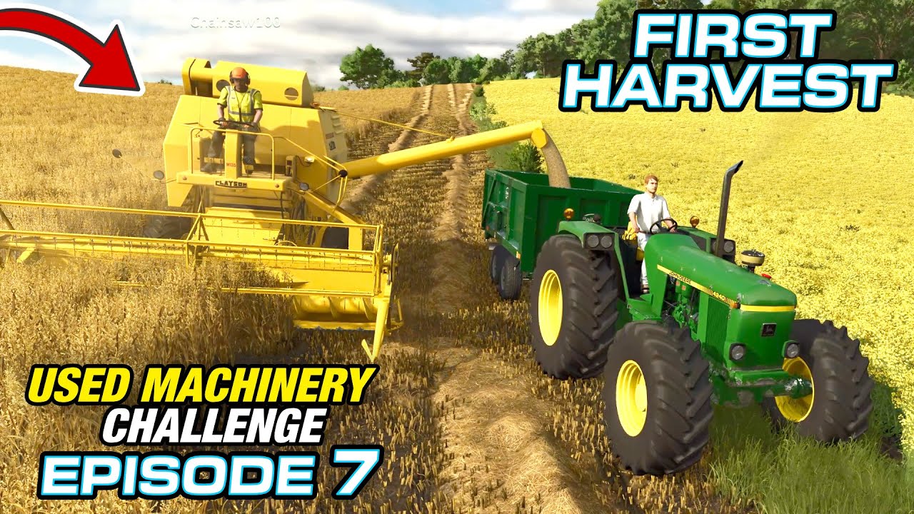 ПЕРВЫЙ УРОЖАЙ, НО ВСЁ ИДЁТ ПО ПЛАНУ? - Farming Simulator 25 | Survival X4 - Эпизод 7