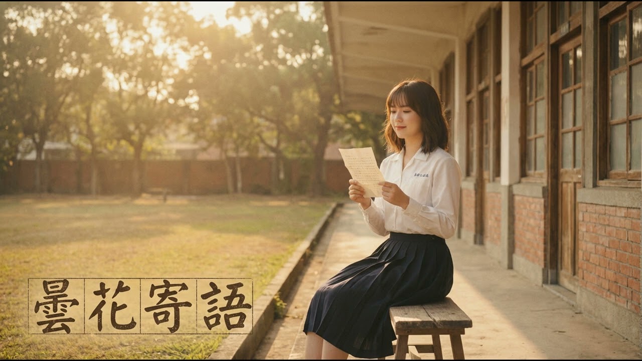 【回憶曲風】 《曇花寄語》｜1970s 校園民歌風｜木吉他與長笛的純淨告白