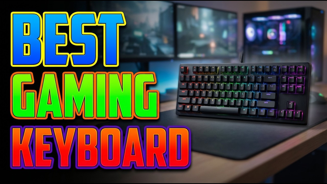 TOP 5 Best Mechanical Keyboard For Gaming 2026