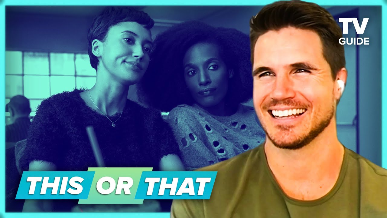 Amazon's Upload Cast Plays This or That | Robbie Amell, Andy Allo