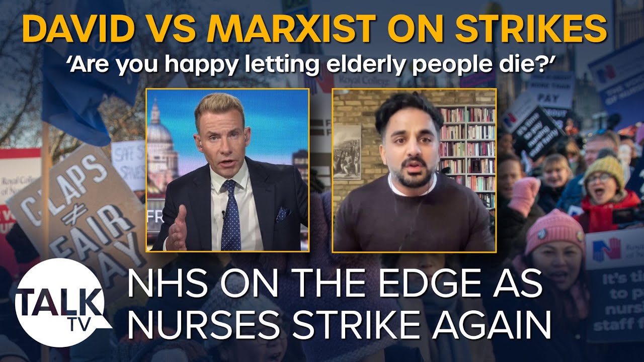 Dr David Bull debates Marxist on strikes