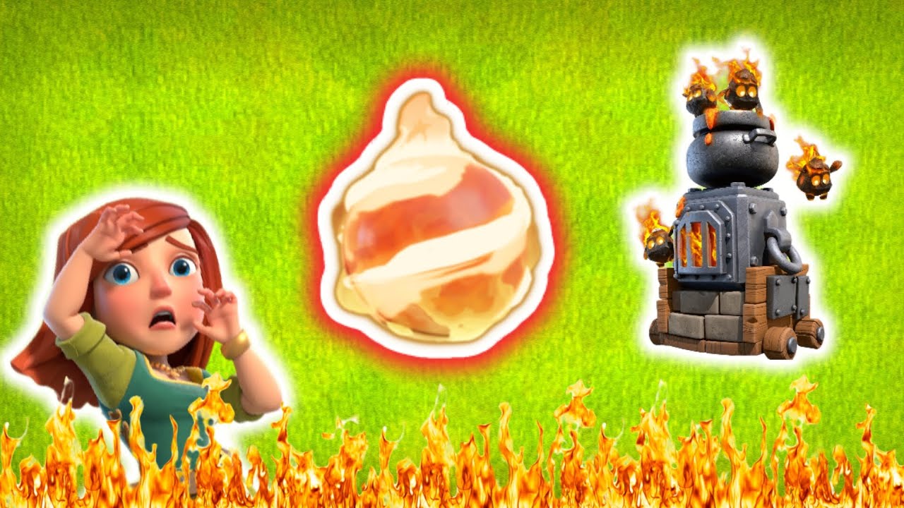 STRATEGIE D'ATTAQUE HDV17 : boule de feu fournaise 💯