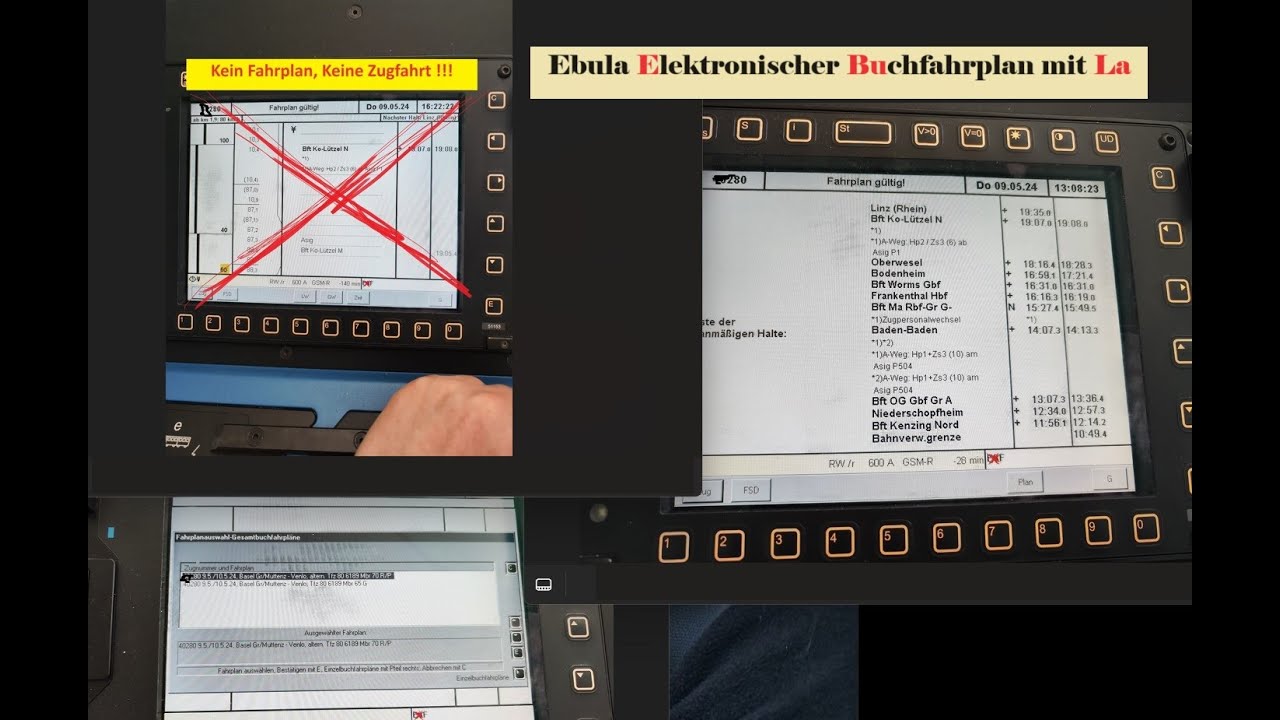 Fahrplan 2 das EBuLa technischer Teil Haruka Bahnbasics