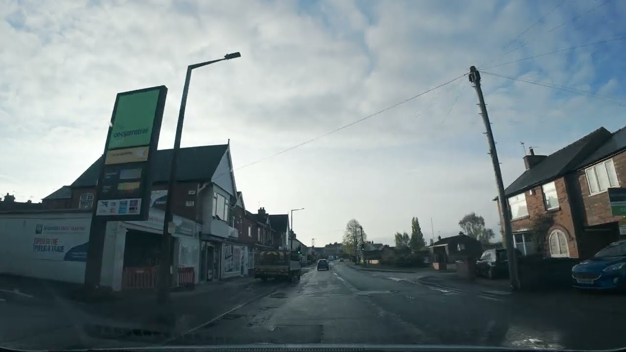 Driving England Somercotes Way #googleservices #automobile #googlestreetview
