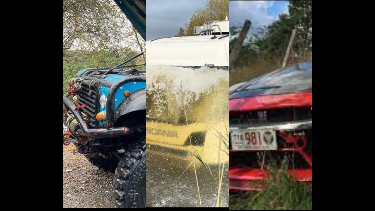 😂Fails Galore!! 😂 Essex & Bedfordshire Flooding😁 Vehicles vs Flooded Ford compilation⚡ #