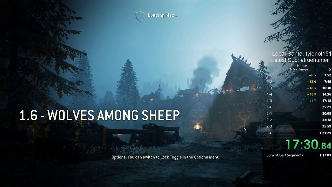 For Honor Speedrun in 1:16:58 (Old WR)
