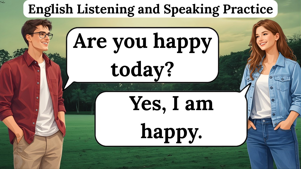 ✅ Daily English Speaking Practice | Easy Conversations for Beginners