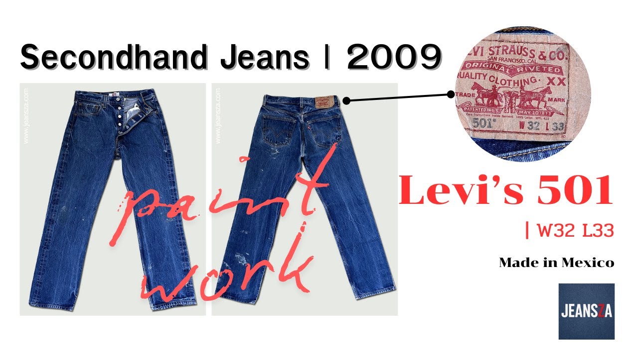 Levi's 501 W32 L33 STF Mexico | No.009