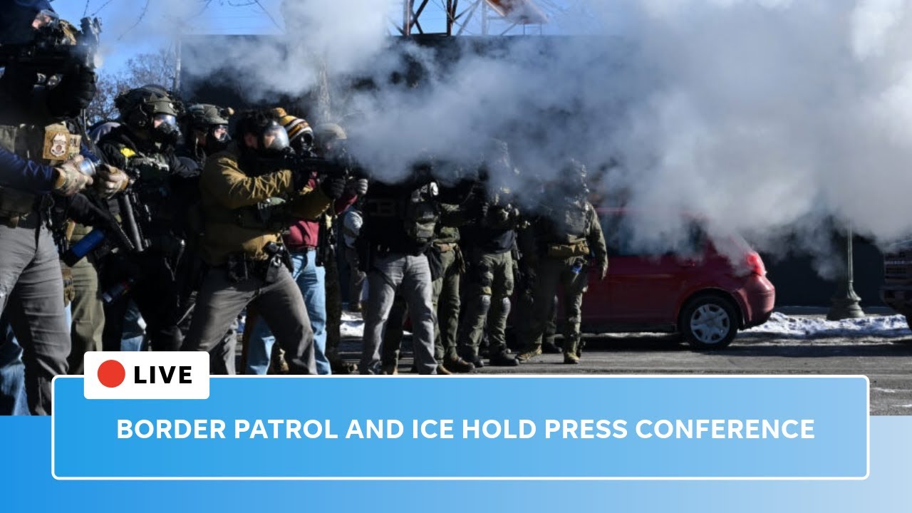 Watch live: ICE and Border Patrol leadership holds press conference