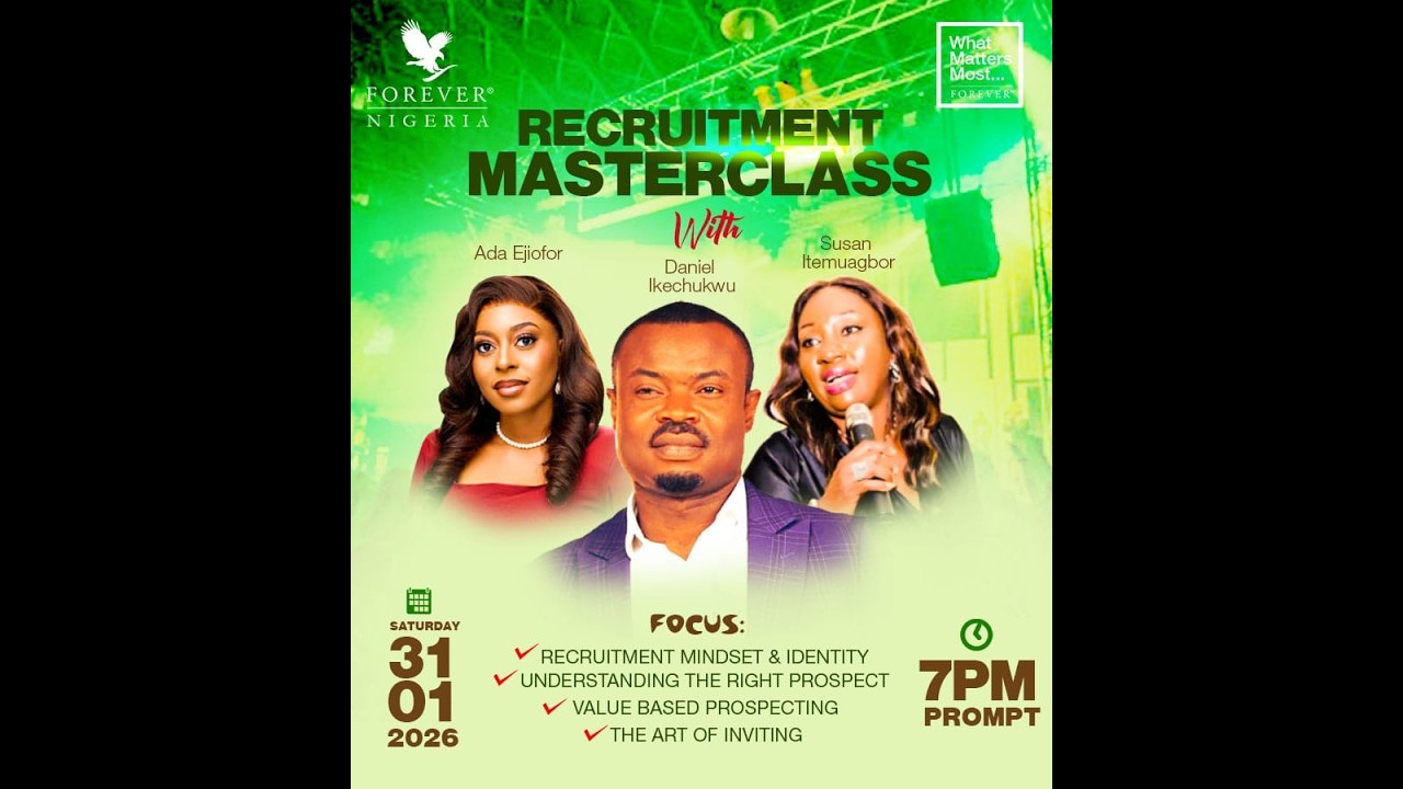 Recruitment Masterclass with Daniel Ikechuckwu, Ada Ejiofor and Susan Itemagbor