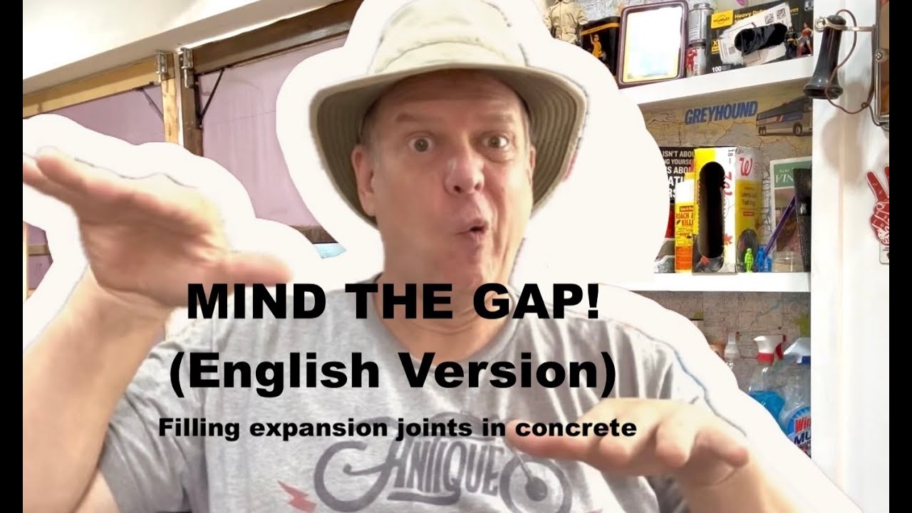 Mind The Gap! DIY Concrete Crack Repair or Fill Expansion Gaps Fast & Cheap!(English Edition)