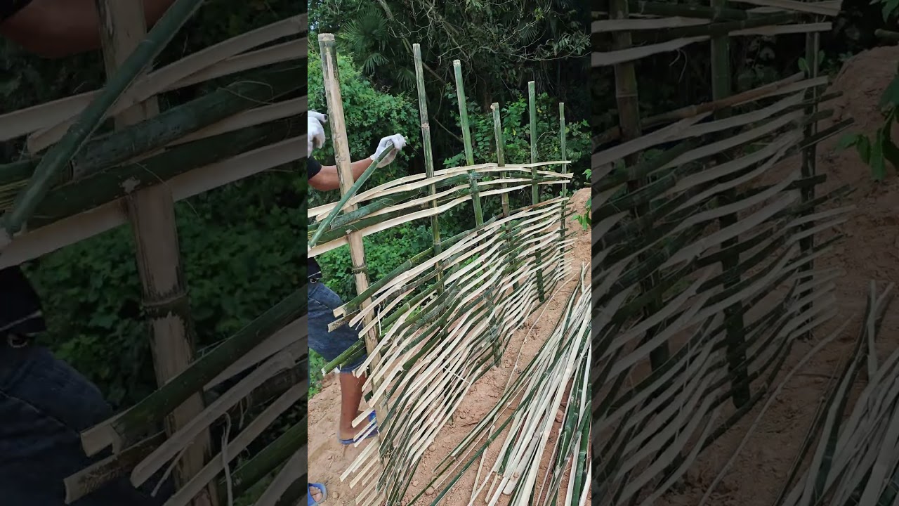 Tips for Sturdy Bamboo Fence Weaving