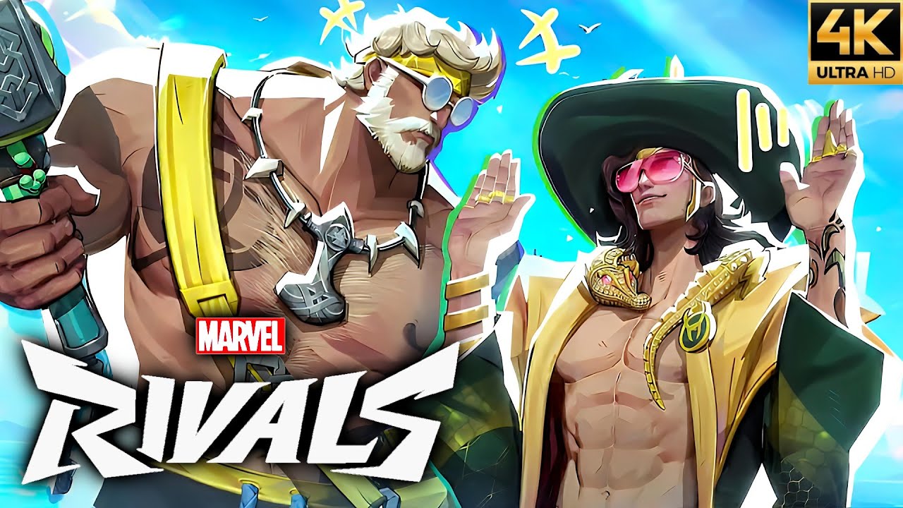Marvel Rivals - Loki (Robe of Relaxation Skin) Gameplay Showcase (4K 60FPS)