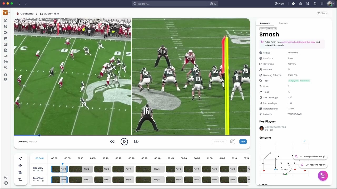 Pulse - AI Football Scouting Platform