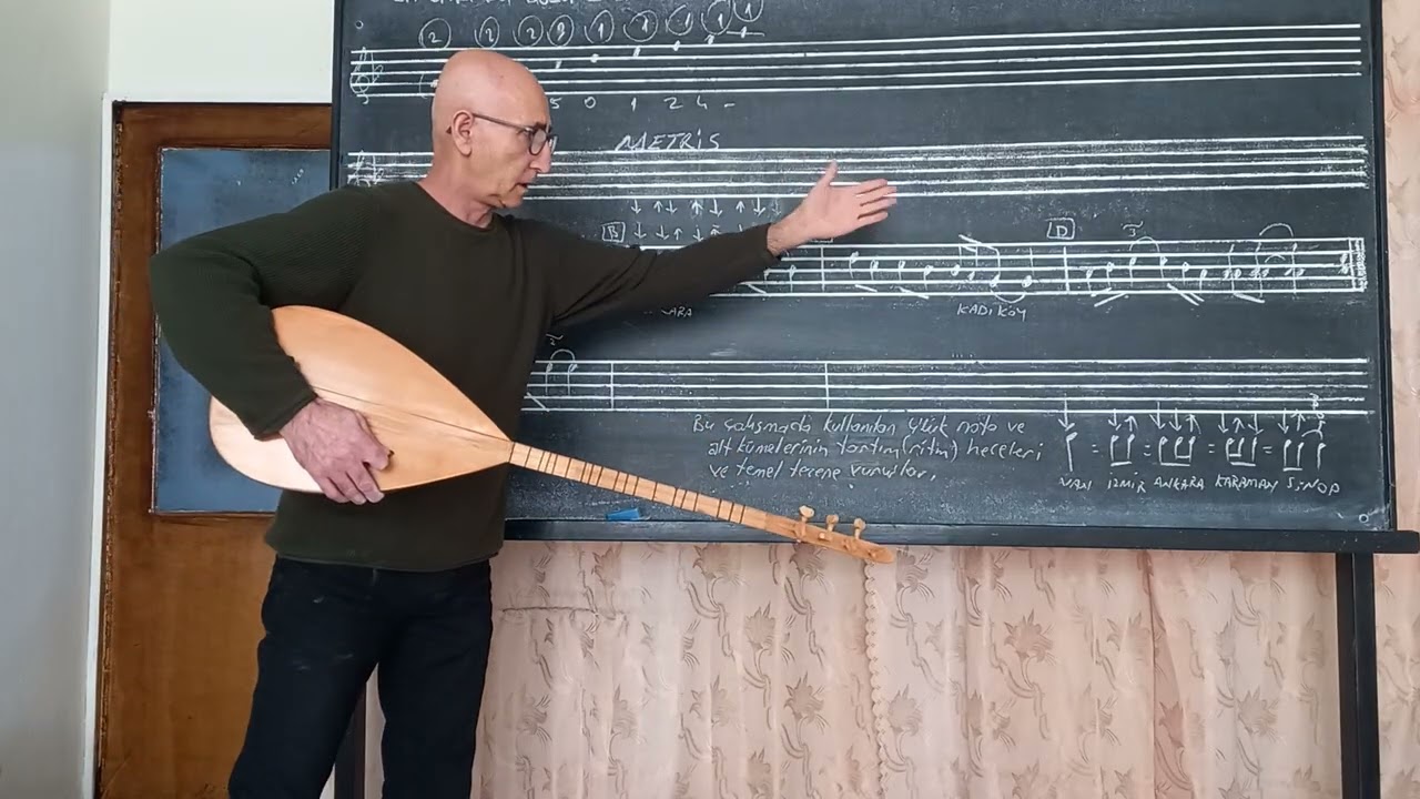 Bağlama Dersi: ŞU METRİS'İN ÖNÜ  (Solfej)