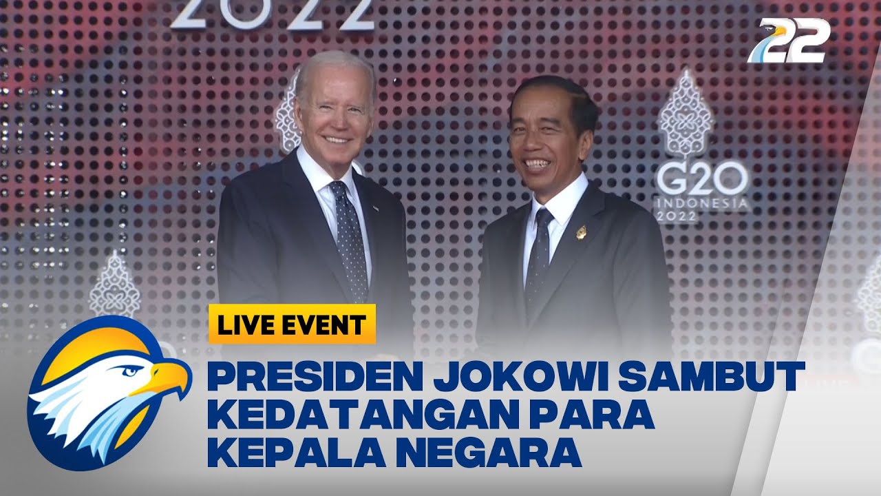 [FULL] Presiden Jokowi Sambut Kedatangan Para Kepala Negara