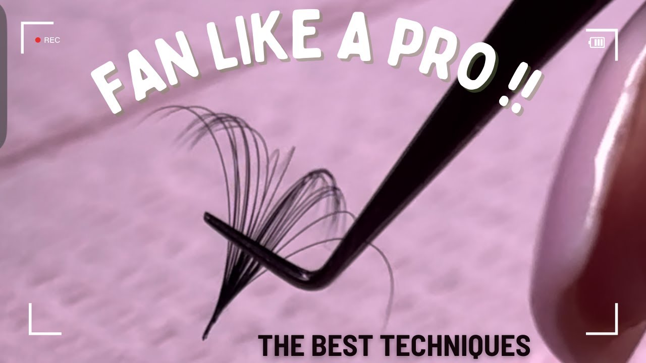 РУКОВОДСТВО ПО СОЗДАНИЮ ОБЪЕМНОГО ВЕЕРА | Как сделать ИДЕАЛЬНЫЙ объемный веер | Метод щипка | ШАГ...